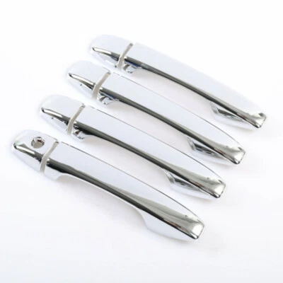 8pcs Door Handle Cover Trim For 2011-2020 Toyota Sienna ABS Chrome Accessories - Image 1 of 4