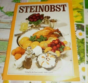 DDR Steinobst Verlag für die Frau Heft Rezepte kochen Obst backen Rezepte - Bild 1 von 2