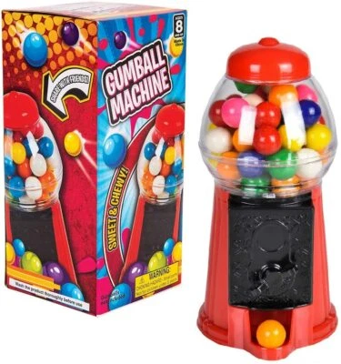 Zugar Land 6.5" Bubble Gum Gumball Machine (1 Pack)