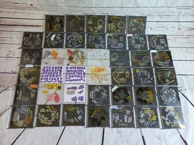 Lote 500+ estampillas de goma, goma transparente sin montar, impresiones artísticas y artesanías Foto 1 de 4