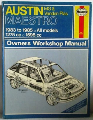 Haynes Austin Maestro 1983-1985 / Tutti Modelli/Proprietari Manuale Officina 227 - Immagine 1 di 4