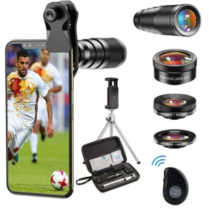 APEXEL 22X Zoom Optical Lens Monocular Telescope + Tripod + Clip for Cell Phone - Picture 1 of 10