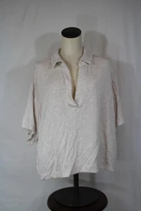 Camiseta Athleta Westwood Para Mujer Cuello en V Cuello Tostado Marrón Brezo Talla L - Imagen 1 de 8