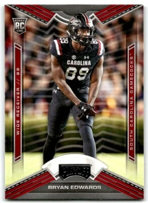 2020 PANINI PLAYOFF BRYAN EDWARDS RC SOUTH CAROLINA GAMECOCKS #11 - Image 1 of 2
