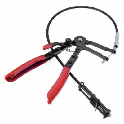 NEW Flexible Extended 24" Cable Wire Hose Clamp Plier Automotive Tool Oil Fuel - Image 1 of 4
