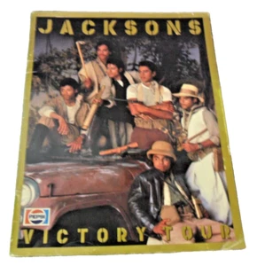 Libro de colección del programa de conciertos de la gira Pepsi Victory Tour 1984 Michael Jackson - Imagen 1 de 4