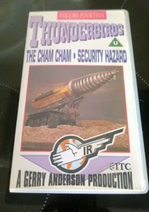 Gerry Anderson VHS Video Thunderbirds Vol 14 - The Cham Cham - Security Hazard - Picture 1 of 3