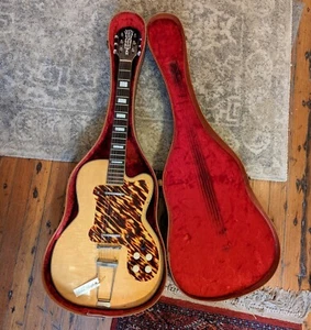 1950s Old Kraftsman Thin Twin Jimmy Reed Blonde Vintage Electric Guitar - Picture 1 of 11