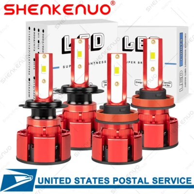 For 2013 2014 2015 2016 2017 2018 Chevy Traverse LED Headlights High/Low Beam 6K - Image 1 of 4