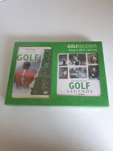 GOLF LEGENDS BOOK AND DVD GIFT PACK, BRAND NEW IN SEALED ORIGINAL BOX GIFT MEN - Bild 1 von 2