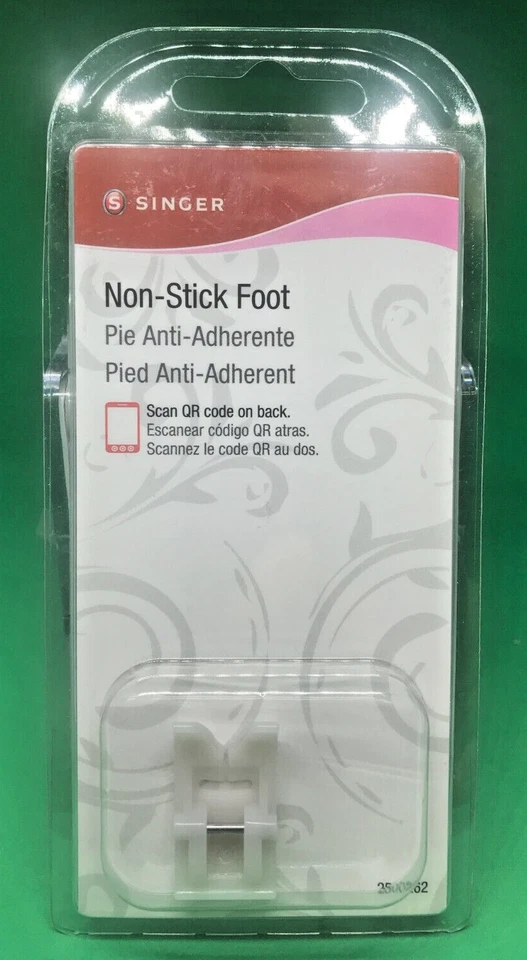 Pie prensatelas antiadherente SINGER para máquinas de coser de vástago bajo 2500262 Foto 1 de 1