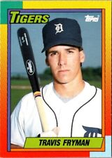 1990 Topps Traded Travis Fryman #33T Detroit Tigers Baseball Card