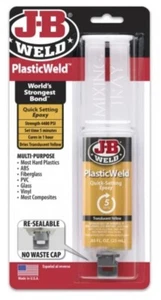 JB WELD PLASTIC QUICK SETTING EPOXY - 25ML - Picture 1 of 2