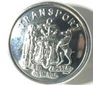 Edinburgh Transport Tramways Or Bus uniform Button 28.5 mm - Picture 1 of 3