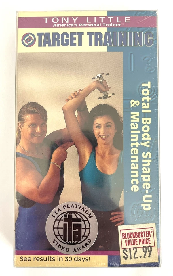 Tony Little - Target Training: Total Body Shape-Up  Maintenance (VHS)
