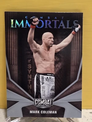 Mark Coleman 2025 Panini Combat Anthology #22 Combat Immortals Silver SP - Image 1 of 2