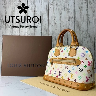 LOUIS VUITTON Alma Takashi Murakami Limited Multicolor Handbag 【Condition:S】 - Image 1 of 4
