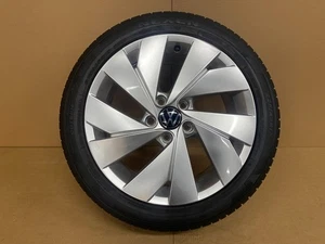 VW GOLF MK8 17 INCH ALLOY WHEEL REQUIRES REFURB 5H0601025C 2020-2025 C2518 - Picture 1 of 14