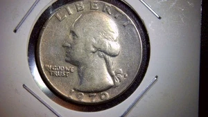 1970 D Washington Quarter Doubled Die Obverse-Strong DDO- Raw Coin - Picture 1 of 10