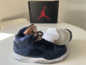 Nike Air Jordan 5 Retro Bronze Uomo Taglia 9.5 *VGC* V. Rare Sneakers Basket - Foto 1 di 18