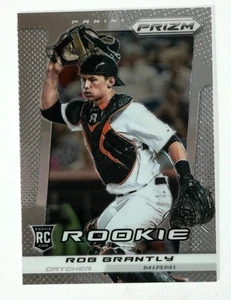 2013 Panini Prizm #256 Rob Brantly Miami Marlins RC Baseball Rookie Card - Picture 1 of 2