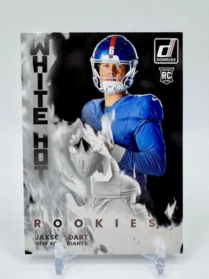 2025 Donruss #WHR-JXD Jaxson Dart White Hot Rookies - Image 1 of 2