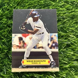 1987 Leaf Willie Randolph All Star Pop Up Card New York Yankees A95 - Picture 1 of 2