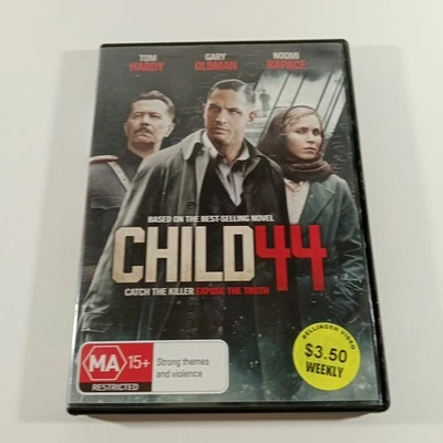 Child 44 (DVD, 2015) Region 4 PAL Ex Rental Movie Tom Hardy Gary Oldman - Image 1 of 4