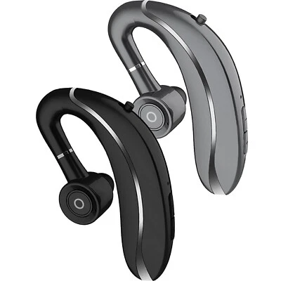 Sport Bluetooth Headset Wireless Earpiece w/ Mic For Driving Business Work Call - Image 1 of 4