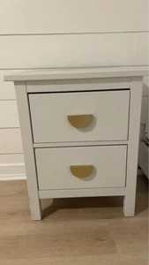 nightstand with drawers Ikea white good condition - Picture 1 of 1