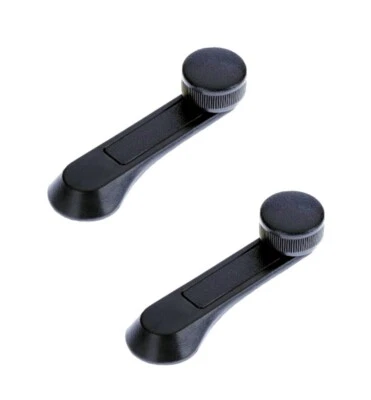 HD - 2 pcs of = WINDOW CRANK WINDER Handles Black for ISUZU most Truck SUV Car — 第 1/2 张图片