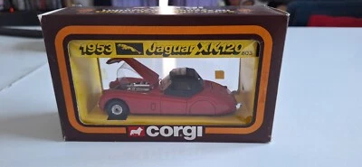 corgi toys-803-jaguar XK120-1953 - Photo 1/4