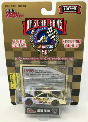 Racing Champions 1998 - NASCAR #95 Ford Taurus Dirk West New Unopened Sealed VTG - Image 1 of 3