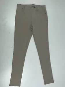 Forever 21 Women’s Jeggings Leggings Tan Beige Khaki Trousers Stretchy Size M - Picture 1 of 15