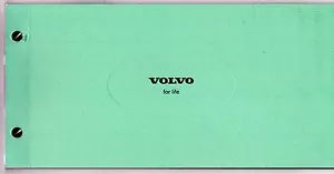 Volvo Range 2001-02 UK Market Screw Bound Brochure S40 V40 S60 V70 C70 XC70 S80 - Picture 1 of 1