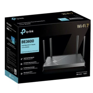 TP-Link Archer BE3600 BE3600 Dual-Band Wi-Fi 7 Router (WIFI7) - Picture 1 of 1