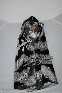 Vestido para mujer Vivienne Westwood Anglomania negro blanco envolvente cintura IT42 UK10 - Imagen 1 de 12