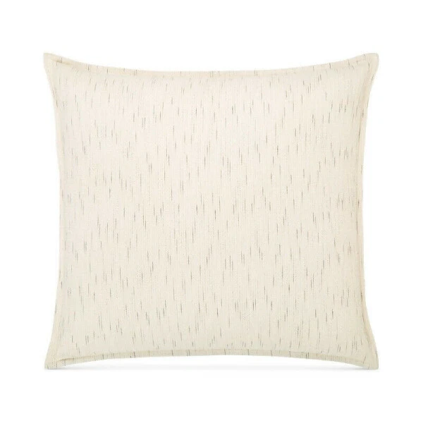 Hotel Collection Euro Pillow Sham Connections Cotton Ivory T94482