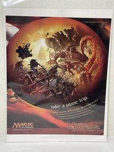Champions of Kamigawa Magic the Gathering Print Ad Poster Art PROMO Official MTG - Picture 1 of 5
