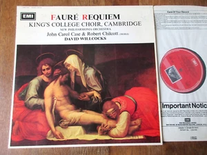 Faure - Requiem etc / Carol Case / Willcocks / EMI ASD 2358 / Ed3 UK 1972 NM/EX- - Picture 1 of 3