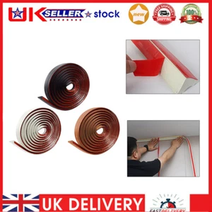Self-adhesive Wall Corner Trim Molding Line Ceiling Edge Skirting Caulk Strip UK - Picture 1 of 14