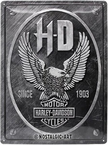 Nostalgic-Art Retro Blechschild - Harley-Davidson – Metal Eagle 30x40 cm 23267 - Bild 1 von 20