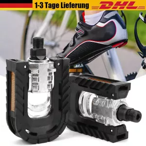 Klapppedale Fahrradpedale Pedale MTB Tourenrad E-Bike Fahrrad Rutschfest - Bild 1 von 12