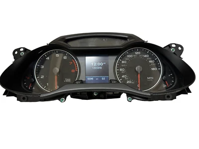 Velocímetro Audi A4 Cluster 2010-2012 sedán/Station Wagon 92.046 millas Foto 1 de 4
