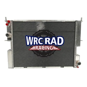 2 Rows Aluminum Radiator For 1999-2004 Land Rover Discovery II 2.5 TD5 4X4 2003 - Imagen 1 de 8