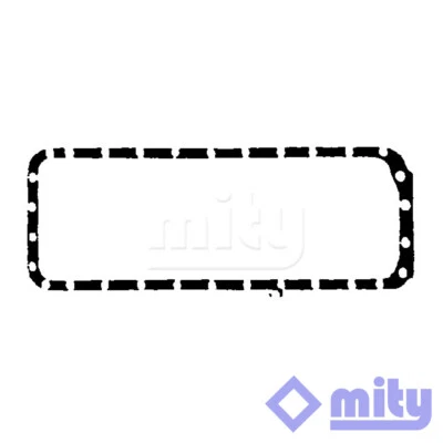 Se adapta a la junta de sumidero de aceite Toyota Land Cruiser 1980-1989 4,0 D TD Mity 1215168011 Foto 1 de 3