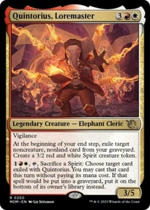 *MtG: 4x QUINTORIUS, LOREMASTER - March of the Machine Rare - magicman-europe* - Bild 1 von 1