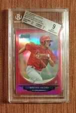 MINT+ GRADED BASEBALL CARDS AUTO MEM SER STERLING DRAFT CHROME - PICK FROM LIST