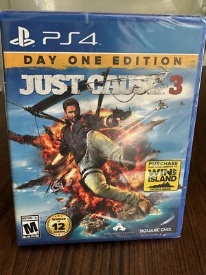 Just Cause 3 Day One Edition PS4 Sony Playstation 4 Videojuego Nuevo Sello de Fábrica Foto 1 de 4