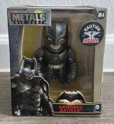 Metals DC Armored Batman Die Cast Figure Batman vs Superman NIB Jada Sealed - Image 1 of 4